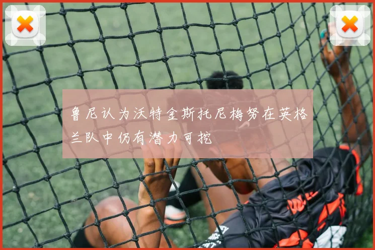 鲁尼认为沃特金斯托尼梅努在英格兰队中仍有潜力可挖
